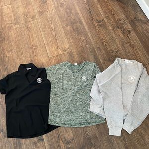 12 primrose school shirts all size small. Gently worn.